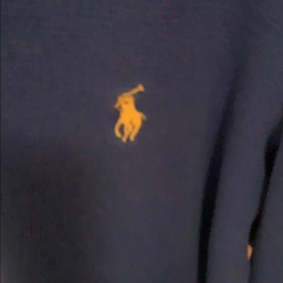 NEW Blue Polo Sweater Ralph Lauren - Picture 4 of 4